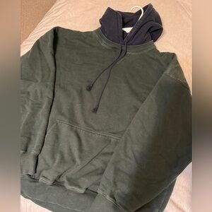 Brandy Melville two tone hoodie